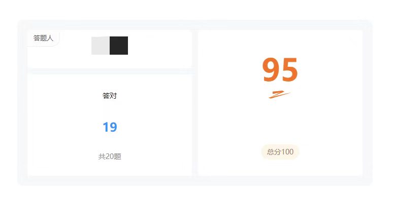 信息考试成绩单